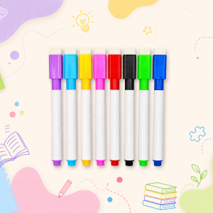 Feutres effaçables 8 couleurs